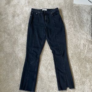 Abercrombie & Fitch Jeans, The Skinny High Rise (Curve Love), Size 28/6, Black